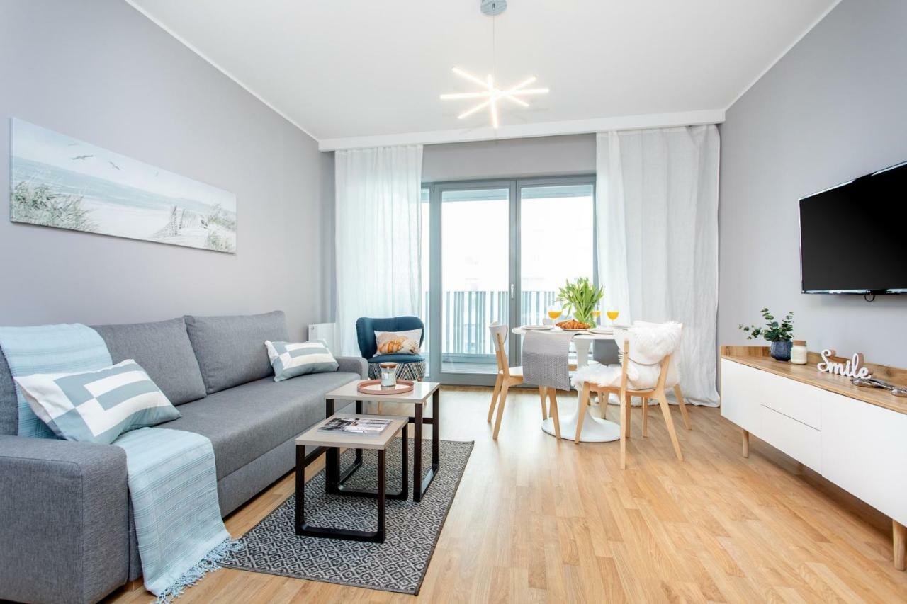 Seaside Beach 150M Do Plazy - Parking - Praia Apartments - Polsat Ergo Arena Plus Gdańsk Extérieur photo